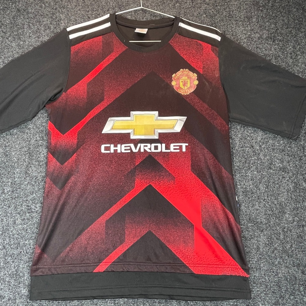 Manchester United Martial 11 Soccer Jersey Men Large Blokecore Chevy Football
